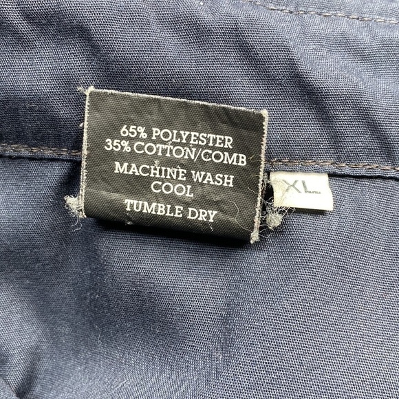 Vintage Outdoor Sportswear Black Trebark Camo Pearl Snap Button Down Shirt XL - Picture 4 of 5